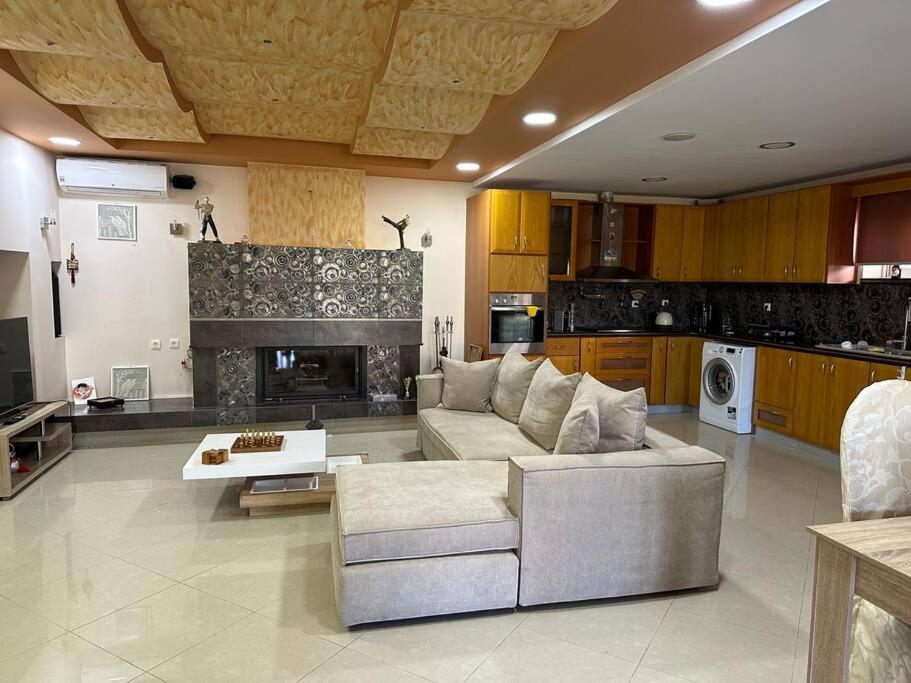 Lux House With Garden Villa Kampos  ภายนอก รูปภาพ